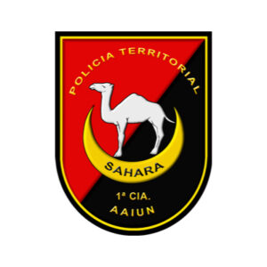 Escarpela Policía Territorial 1ª Compañía