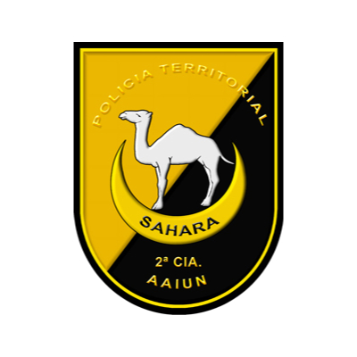 Escarpela Policía Territorial 2ª Compañía