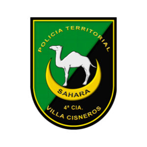Escarpela Policía Territorial 4ª Compañía
