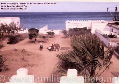 013.- Aargub, Jardín Residencia Oficiales.