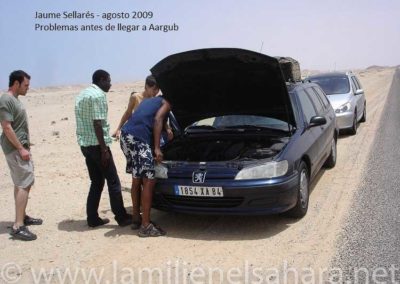 031.- Sellarés, Jaume. Viaje al Sáhara, segundo retorno, Navarcles-Senegal-Nacarcles. agosto 2009