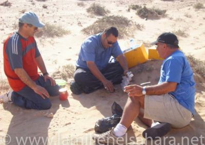 015.- Iñaki Balzola, Javier y Muñoz. Viaje al Sáhara, 2008