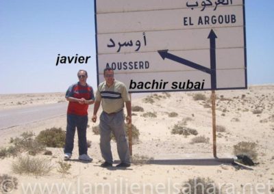 016.- Iñaki Balzola, Javier y Muñoz. Viaje al Sáhara, 2008