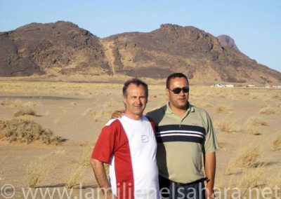 019.- Iñaki Balzola, Javier y Muñoz. Viaje al Sáhara, 2008