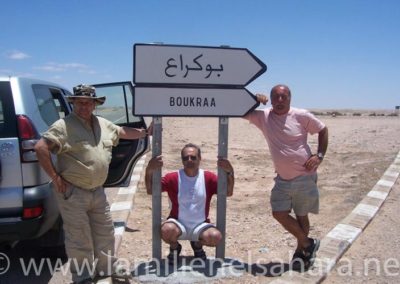 062.- Iñaki Balzola, Javier y Muñoz. Viaje al Sáhara, 2008