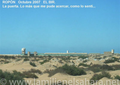 134.- López Ropón, Andrés. Viaje al Sáhara. Octubre 2007