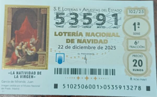 Lotería Nacional de Navidad 2025