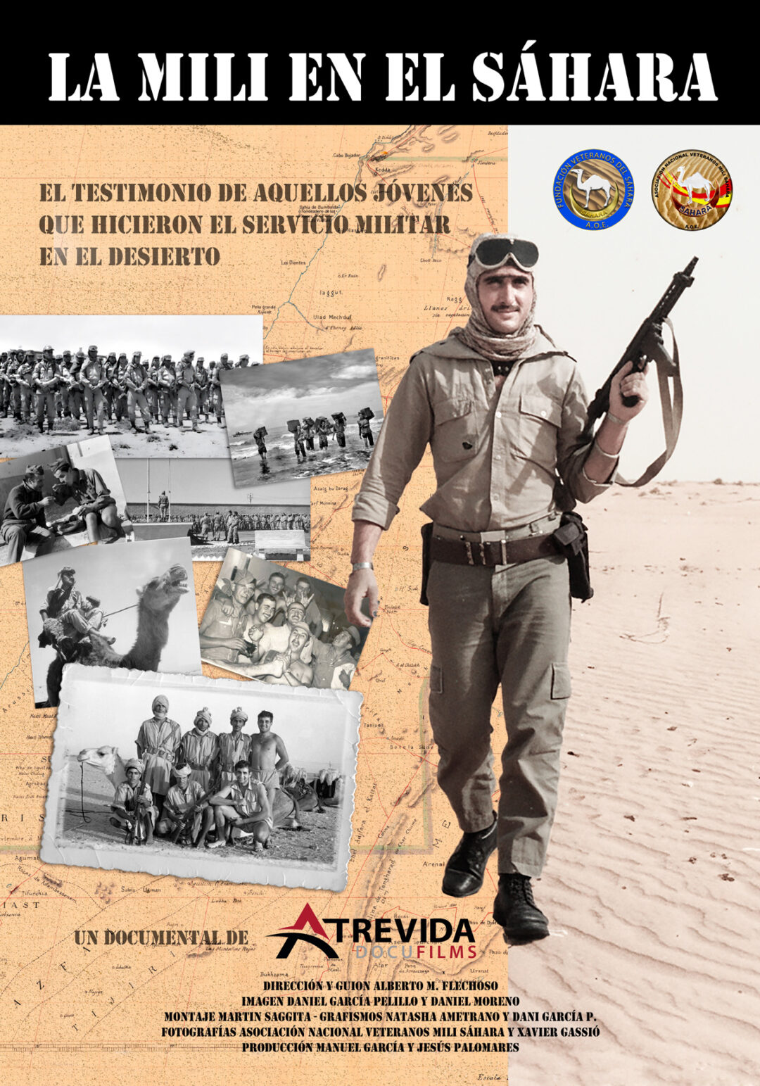 Estreno documental «La Mili en el Sáhara» en Cabrils (Barcelona)