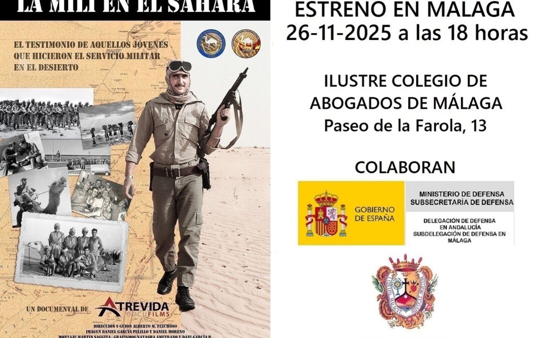 Presentación documental «La Mili en el Sahara» en Málaga